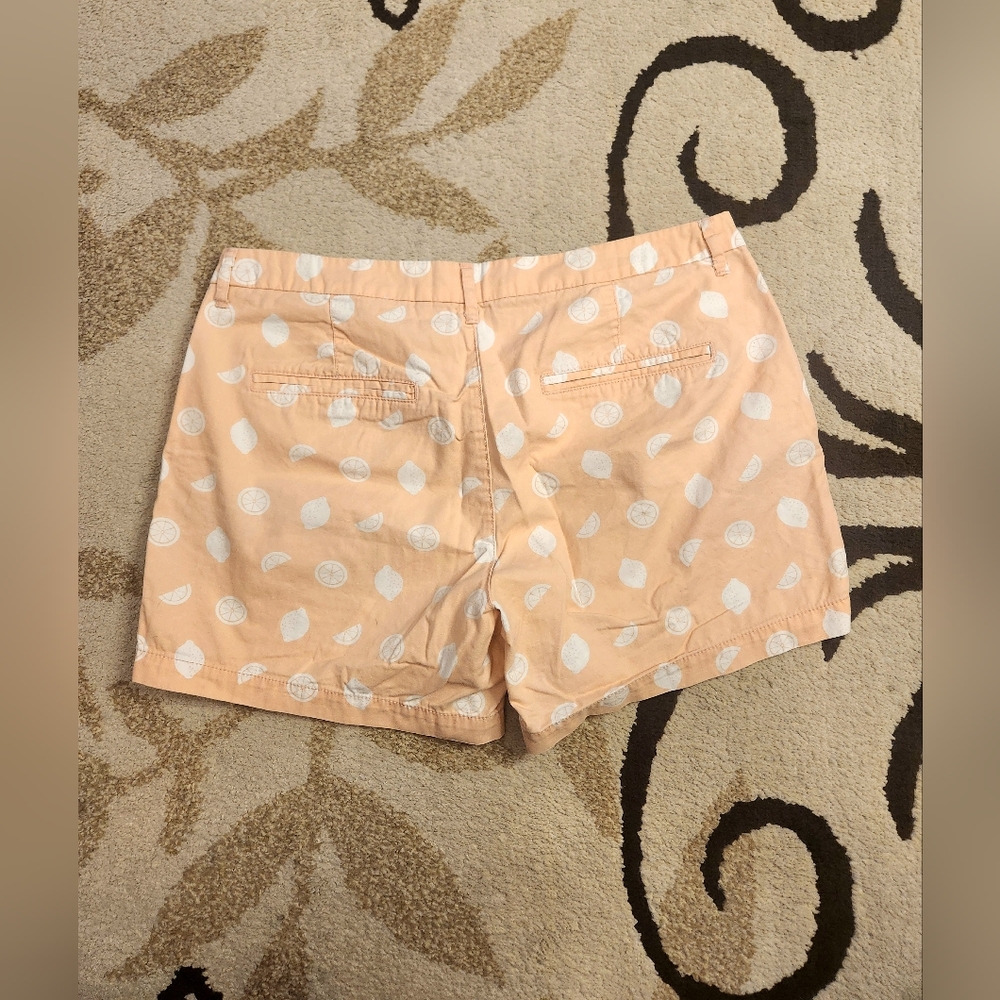 Old Navy Womens Peach Fruit Polka Dot Shorts - Picture 7 of 8